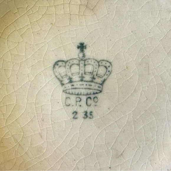 VINTAGE C.P. Co. Double-Handled Children’s Mug - Classic Nursery Scene - Picture 11 of 12